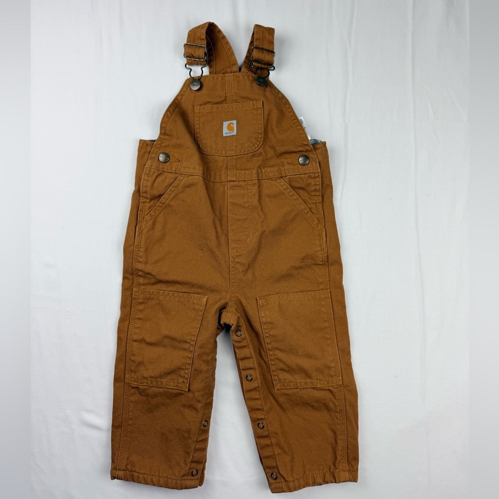 Carhartt Brown Kids Overalls
